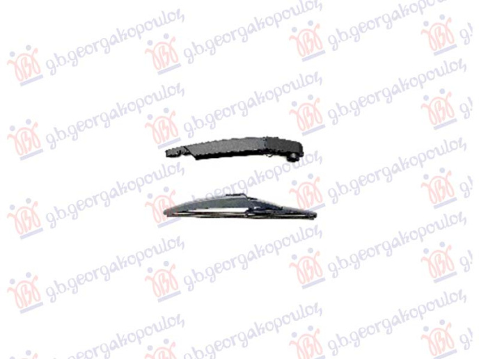 Zadnji brisač komplet 270mm