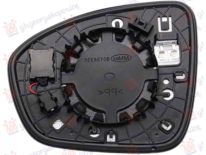 Staklo retrovizora grijano (S BLIS) (ASFERIČNO STAKLO)