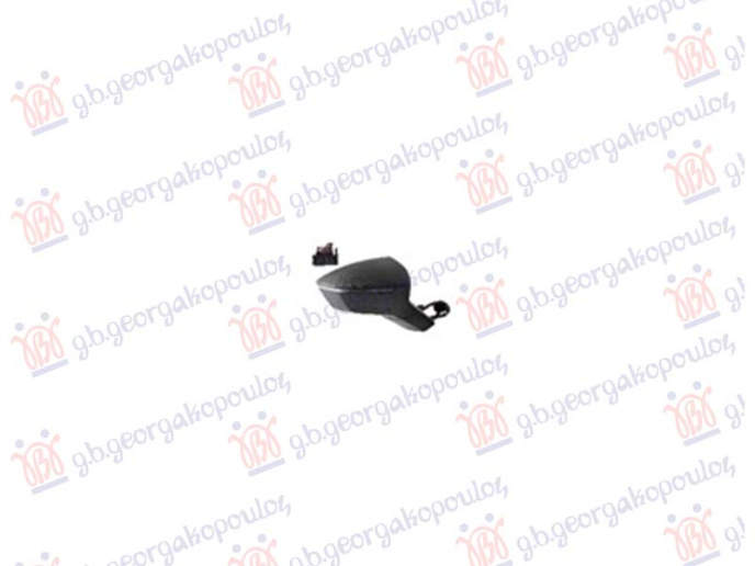 Retrovizor električni grijani (S BOČNOM LAMPOM) (A KVALITETA) (KONVEKSNO STAKLO)