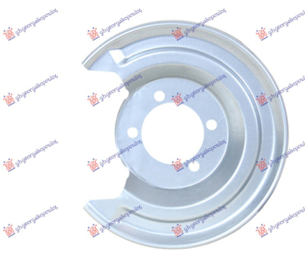 Zastita zadnjeg kocionog diska