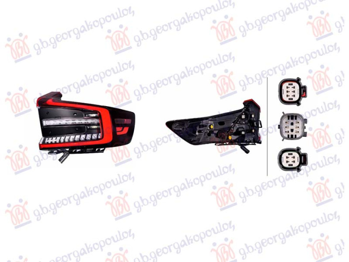 Štop lampa vanjska LED (HELLA)