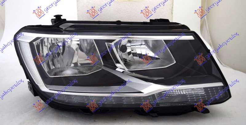 Far električni (H7/H7) s LED dnevnim svjetlom (E) (DEPO)