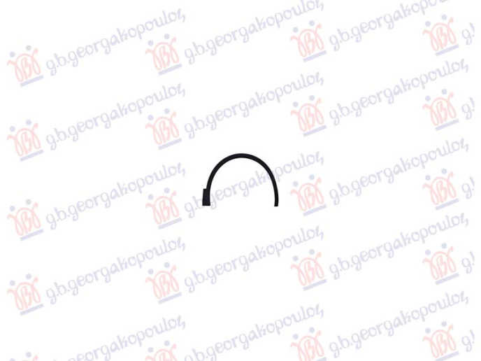 Rub plastični prednjeg blatobrana