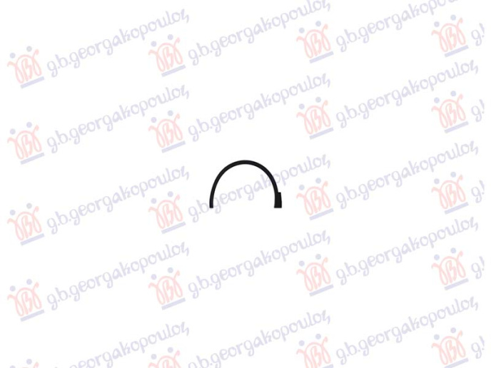 Rub plastični prednjeg blatobrana