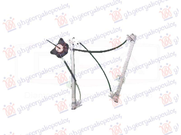 Podizač prednjeg prozora električni (BEZ MOTORA)