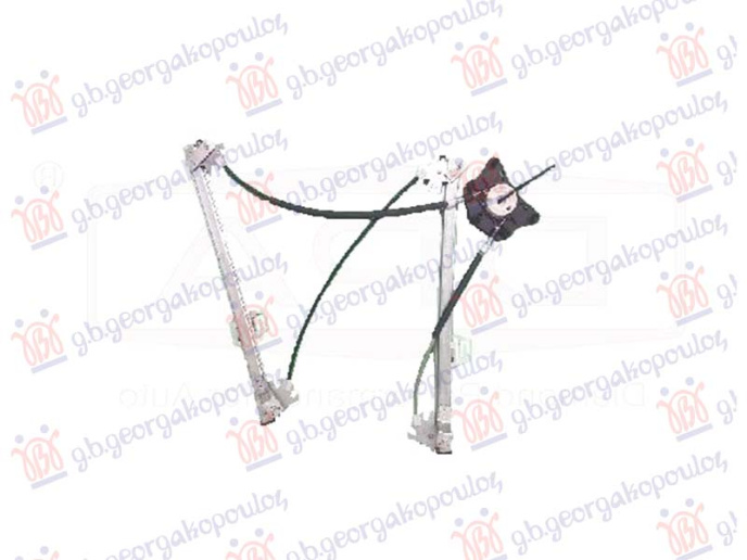 Podizač prednjeg prozora električni (BEZ MOTORA)