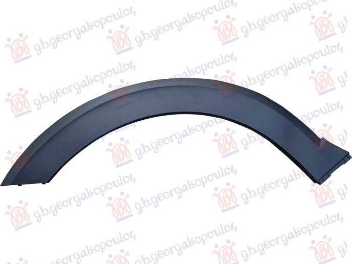 Plastični rub prednjeg blatobrana (stražnji dio)