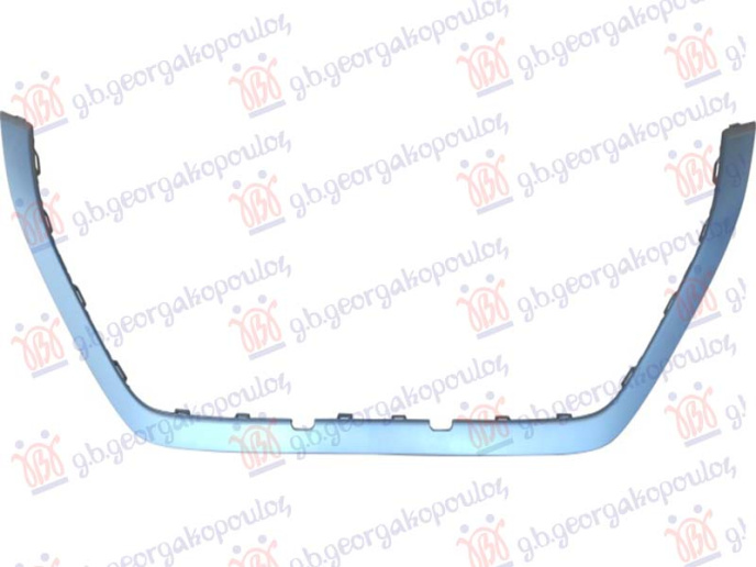 Lajsna prednjeg branika srebrna